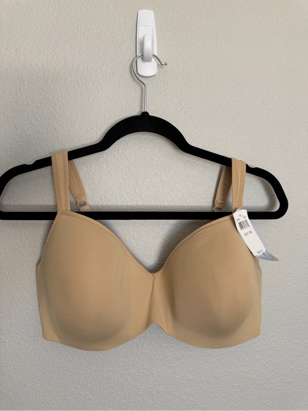Le Mystere Dream Tisha Natural Size 38E Full Coverage Underwire Bra LN9955